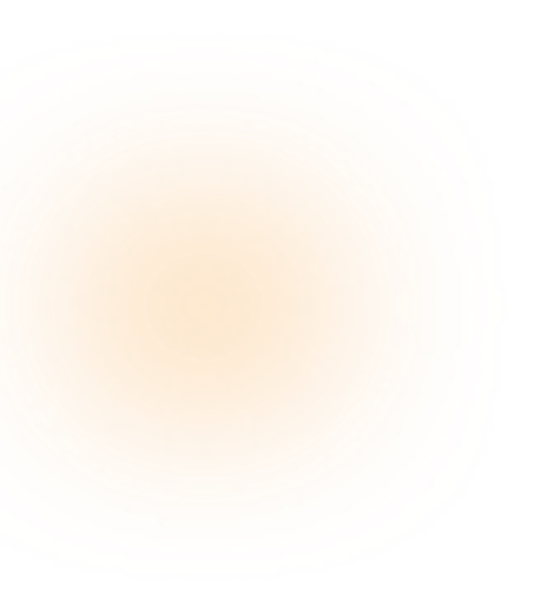 Bright glowing circular orange and red light effect with a yellow outer glow on a black background.